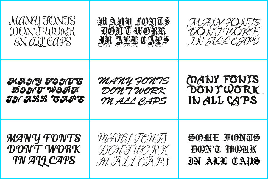 Your guide To Choose The Right Font For T-Shirt Design