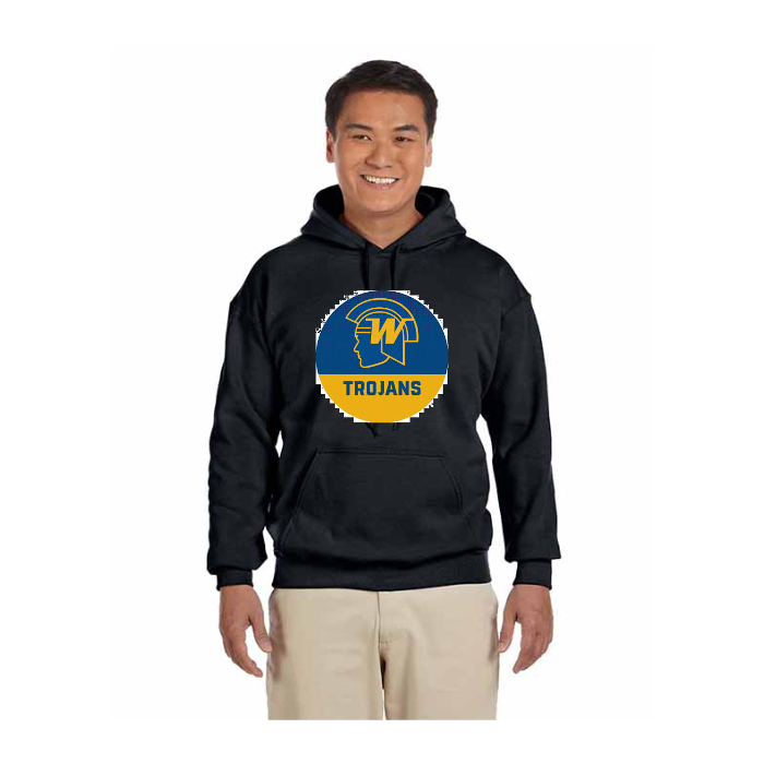 Sudadera con capucha personalizada para adultos - Unisex Gildan G185