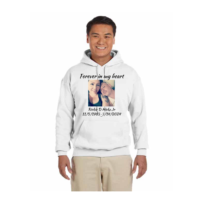 Sudadera con capucha personalizada para adultos - Unisex Gildan G185