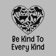 Be kind to Every kind - Vegan Themed T-Shirt-Blue-S-Custom One Express