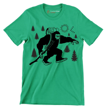 Minimalist Pine Forest T-Shirt – Nature Lover's Style - Hiking Themed T-Shirt-Green-S-Custom One Express