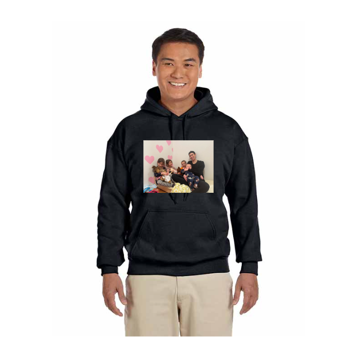 Sudadera con capucha personalizada para adultos - Unisex Gildan G185