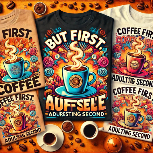 coffee T-shirts, novelty coffee shirts, funny coffee T-shirts, custom coffee shirts, coffee lover apparel, caffeine addict shirts, espresso shirts, latte lover shirts,