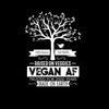 100% Natural and healthy raised on veggies vegan af trusted for 2000 years made on earth - Vegan Themed T-Shirt-Black-S-Custom One Express