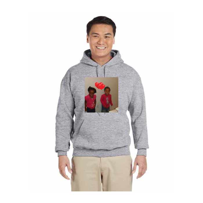 Sudadera con capucha personalizada para adultos - Unisex Gildan G185