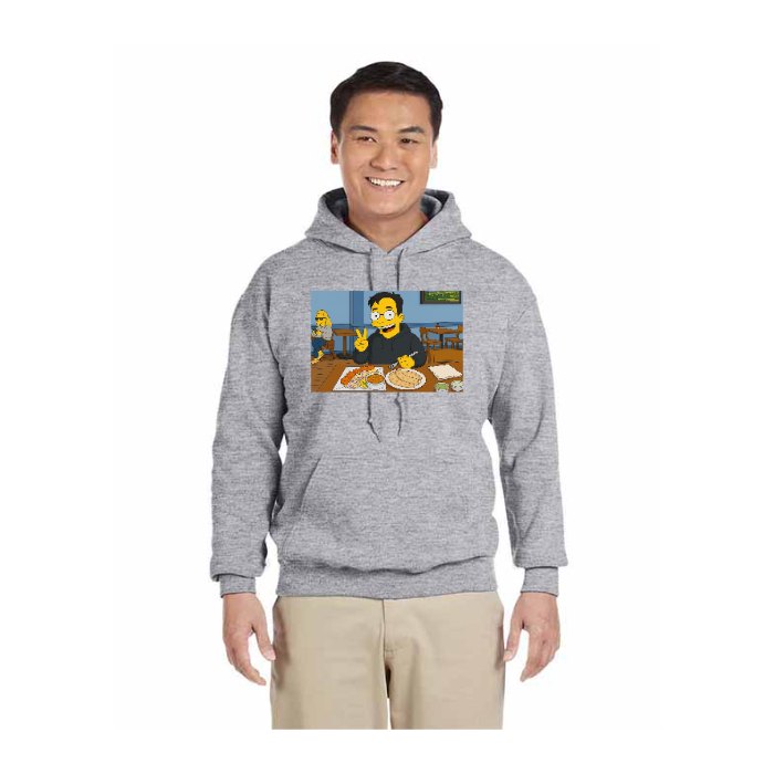 Sudadera con capucha personalizada para adultos - Unisex Gildan G185