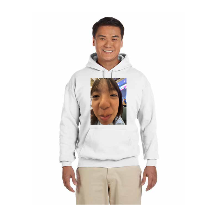 Sudadera con capucha personalizada para adultos - Unisex Gildan G185