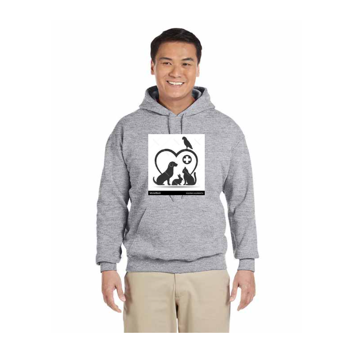 Sudadera con capucha personalizada para adultos - Unisex Gildan G185