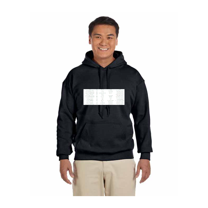 Sudadera con capucha personalizada para adultos - Unisex Gildan G185