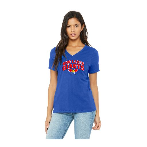 Custom Women’s V-Neck T-Shirt - Bella+Canvas 6405