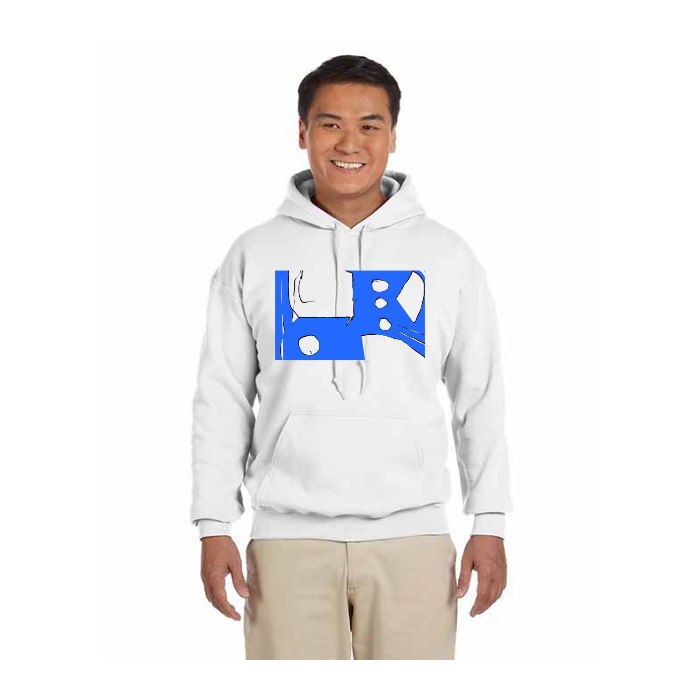 Sudadera con capucha personalizada para adultos - Unisex Gildan G185