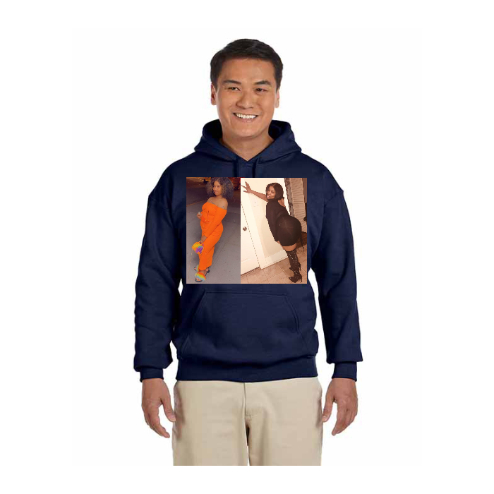 Sudadera con capucha personalizada para adultos - Unisex Gildan G185