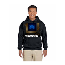 Sudadera con capucha personalizada para adultos - Unisex Gildan G185