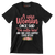 A wise woman once said I'm outta here and she lived happily ever after - Retirement Themed T-Shirt-Black-S-Custom One Express