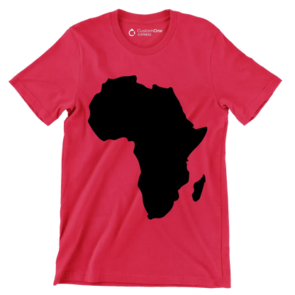 Abstract African Map Design1080 - Abstract African Map Design1080 - Abstract African Map Design1080 - Abstract African Map Design1080 - Abstract African Map Design1080 - Abstract African Ma - Martin Luther King T-Shirt-Red-S-Custom One Express