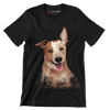 Australian_Cattle_Dog - Dog Themed T-Shirt-Black-S-Custom One Express