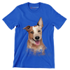 Australian_Cattle_Dog - Dog Themed T-Shirt-Blue-S-Custom One Express