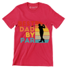 BEST DAD BY PAR - Golf Themed T-Shirt-Red-S-Custom One Express