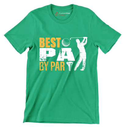 BEST PA BY PAR - Golf Themed T-Shirt-Green-S-Custom One Express