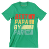 BEST PAPA BY PAR - Golf Themed T-Shirt-Green-S-Custom One Express