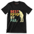 BEST POP POP BY PAR - Golf Themed T-Shirt-Black-S-Custom One Express