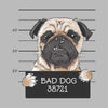 Bad dog 38721 - Dog Themed T-Shirt-Blue-S-Custom One Express