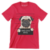 Bad dog 38721 - Dog Themed T-Shirt-Red-S-Custom One Express