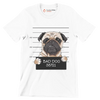 Bad dog 38721 - Dog Themed T-Shirt-White-S-Custom One Express