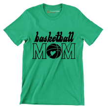 Basketball Mom - Mother’s Day T-Shirt-Green-S-Custom One Express