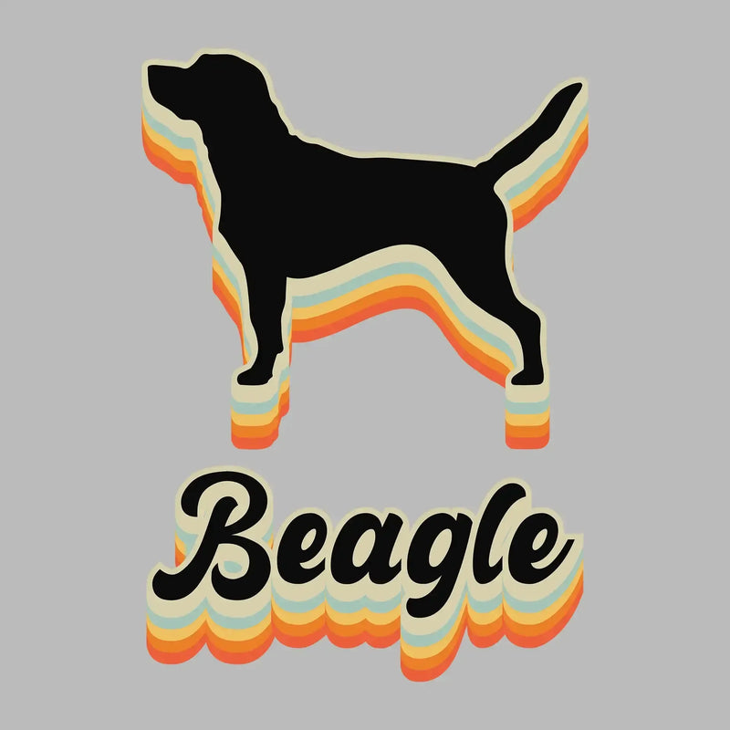 Beagle - Dog Themed T-Shirt-Black-S-Custom One Express