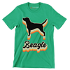 Beagle - Dog Themed T-Shirt-Green-S-Custom One Express