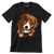 Beagle_Puppy - Dog Themed T-Shirt-Black-S-Custom One Express