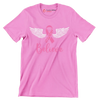 Believe - Breast Cancer Awareness T-Shirt-Pink-S-Custom One Express