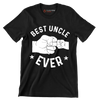 Best Uncle Ever - Father’s Day T-Shirt-Black-S-Custom One Express