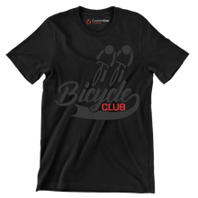 Bicycle Club - Bicycle Themed T-Shirt-Black-S-Custom One Express