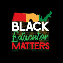 Black educator matters - Martin Luther King T-Shirt-Black-S-Custom One Express