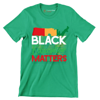 Black educator matters - Martin Luther King T-Shirt-Green-S-Custom One Express