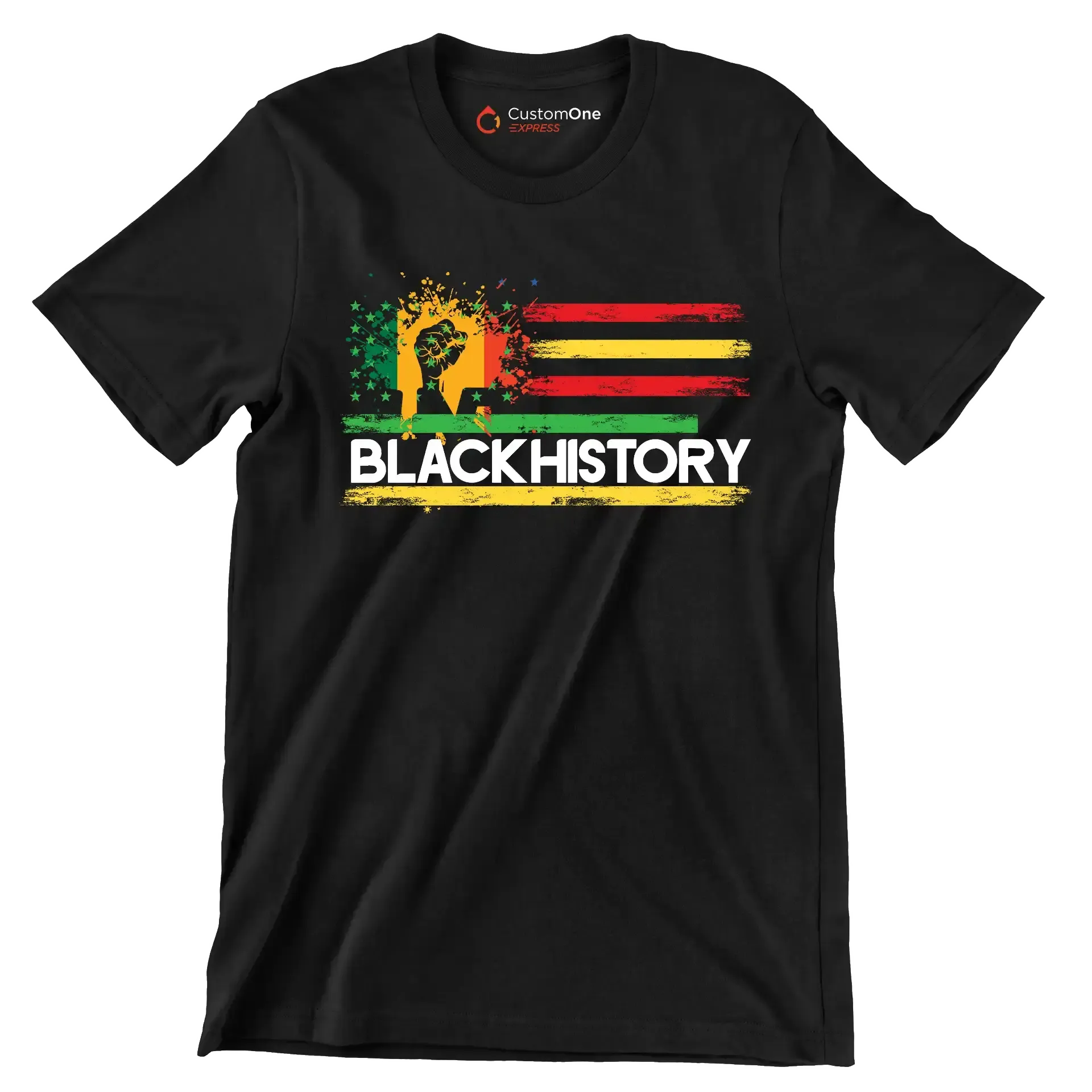 Black history - Martin Luther King T-Shirt-Black-S-Custom One Express