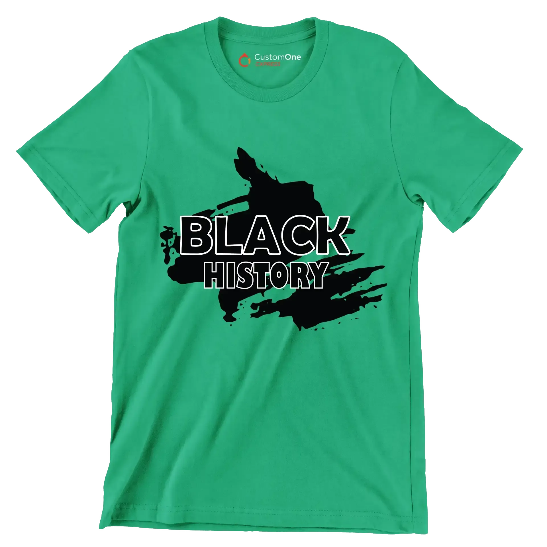 Black history - Martin Luther King T-Shirt-Green-S-Custom One Express