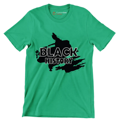 Black history - Martin Luther King T-Shirt-Green-S-Custom One Express