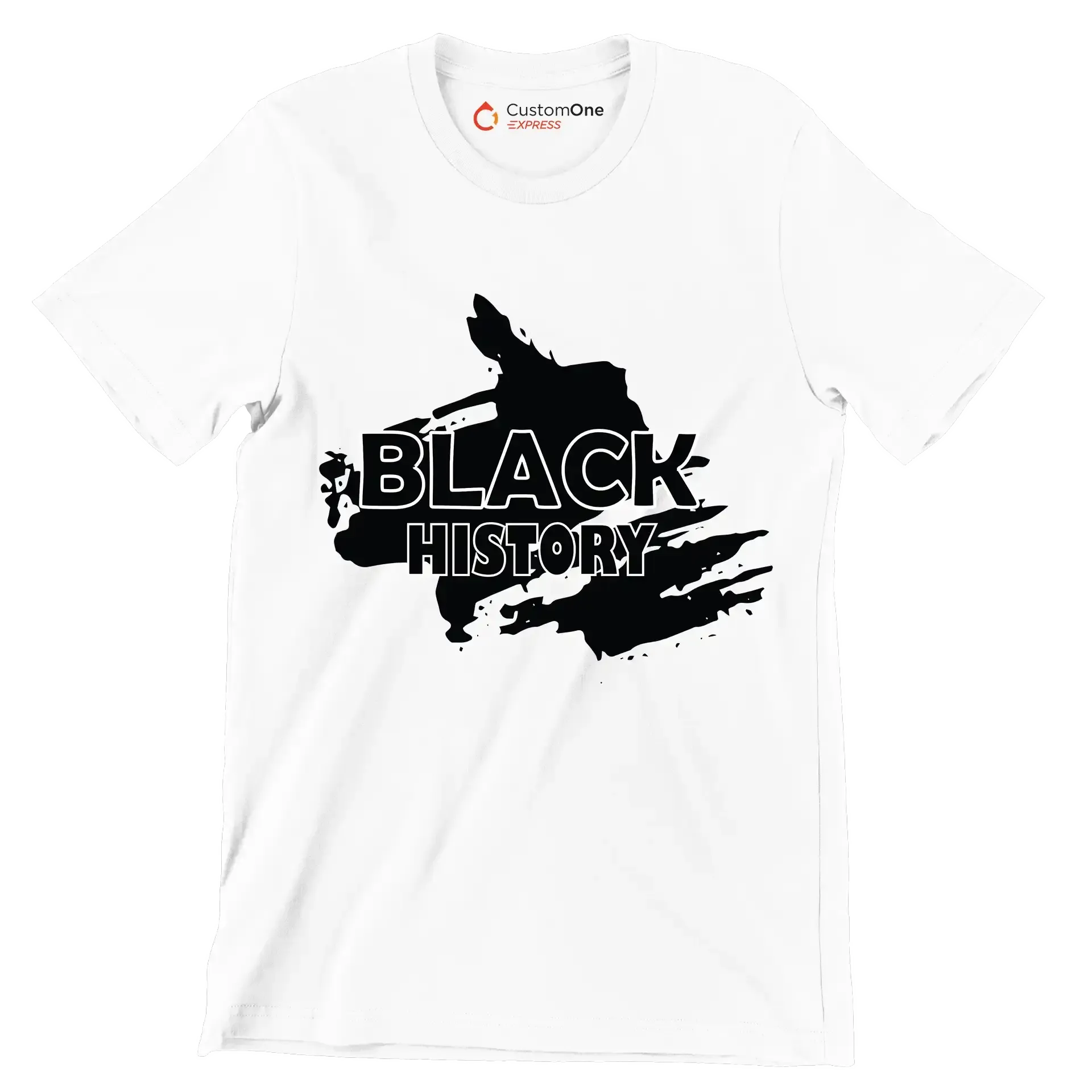 Black history - Martin Luther King T-Shirt-White-S-Custom One Express