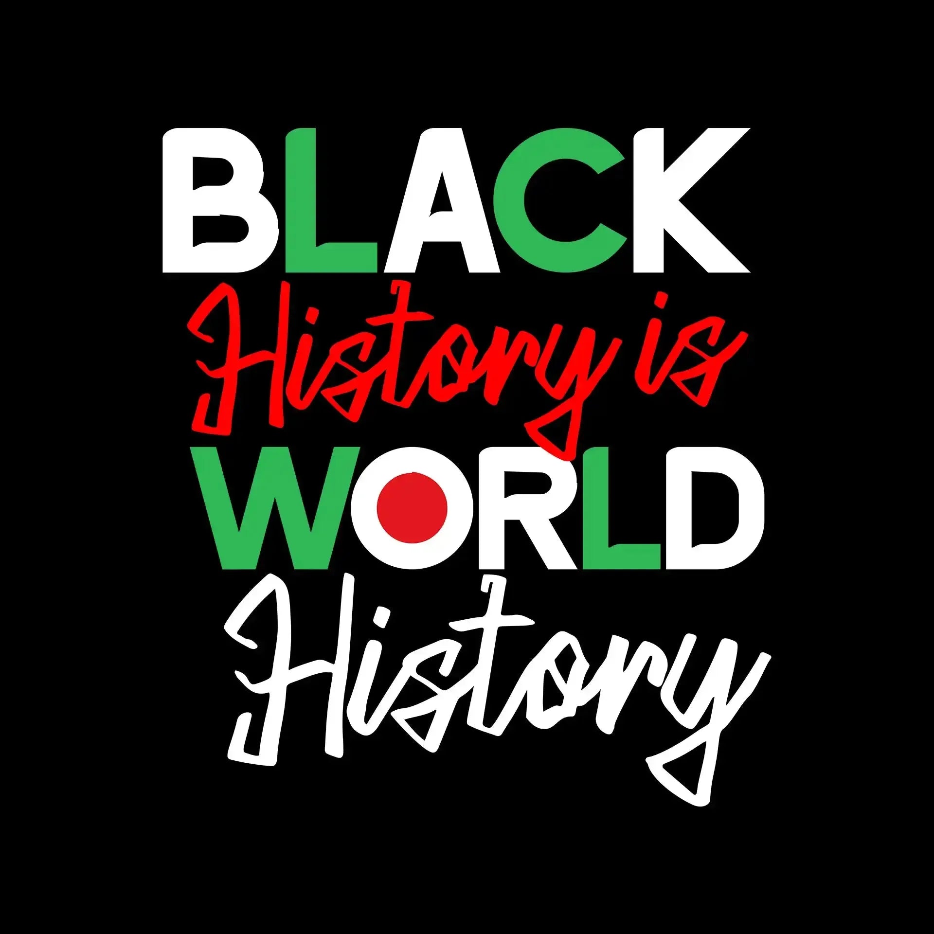 Black history is world history - Martin Luther King T-Shirt-Black-S-Custom One Express
