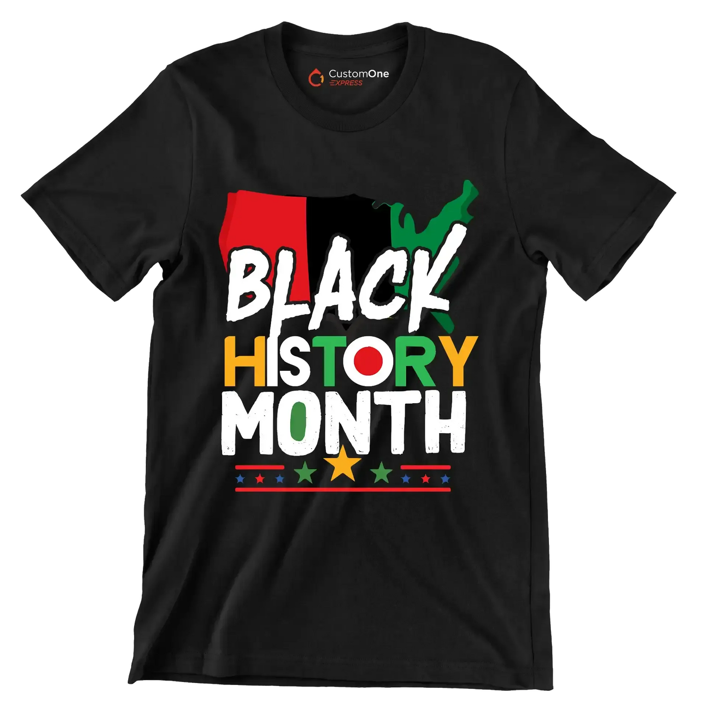 Black history month - Martin Luther King T-Shirt-Black-S-Custom One Express