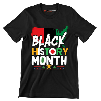 Black history month - Martin Luther King T-Shirt-Black-S-Custom One Express