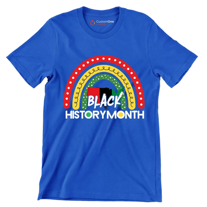 Black history month - Martin Luther King T-Shirt-Blue-S-Custom One Express