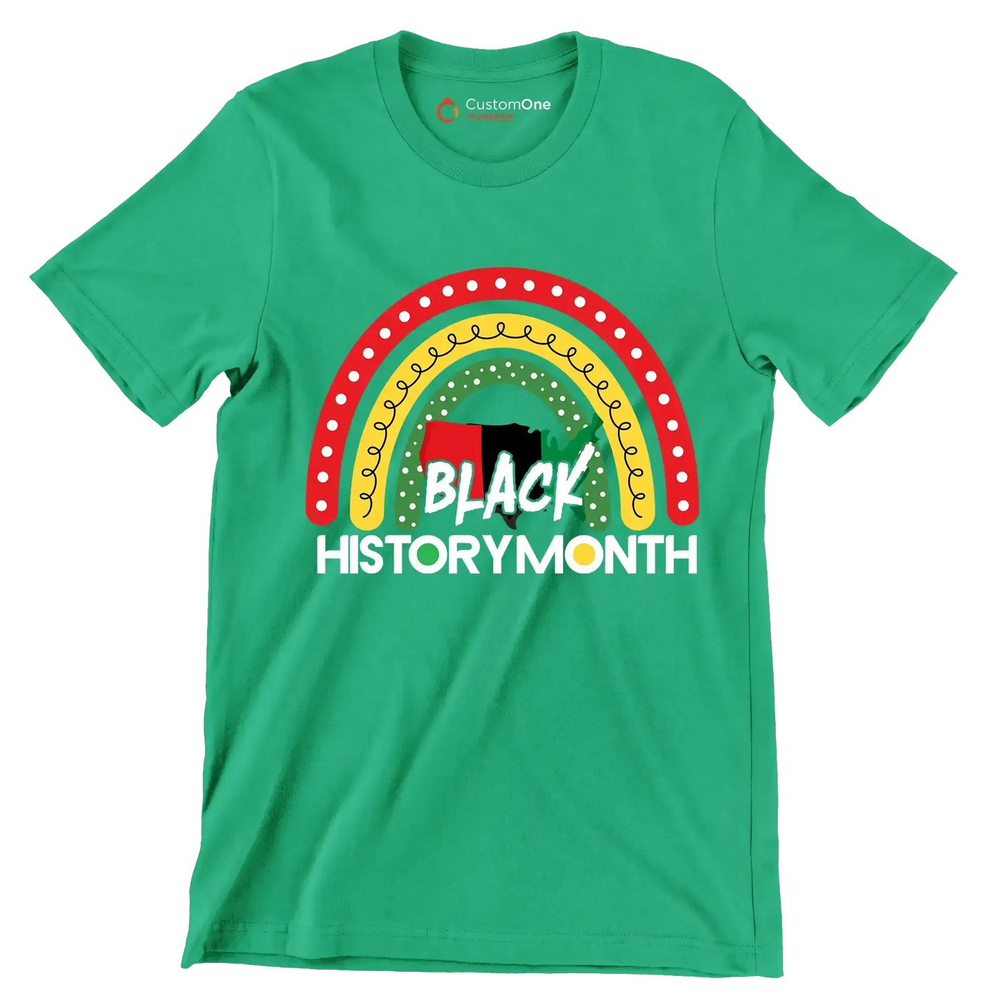 Black history month - Martin Luther King T-Shirt-Green-S-Custom One Express
