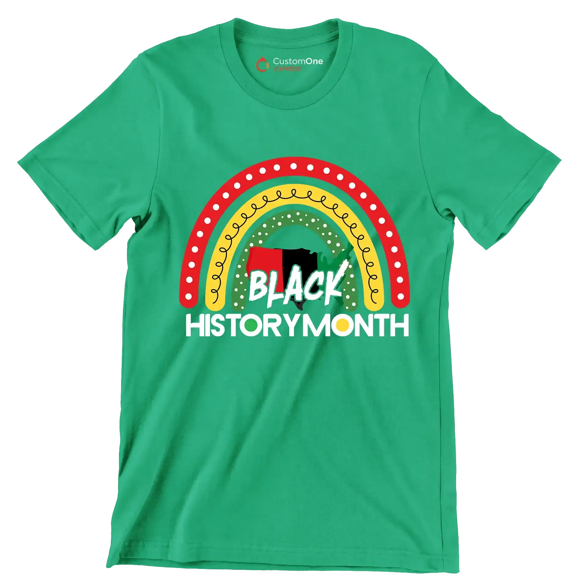 Black history month - Martin Luther King T-Shirt-Green-S-Custom One Express