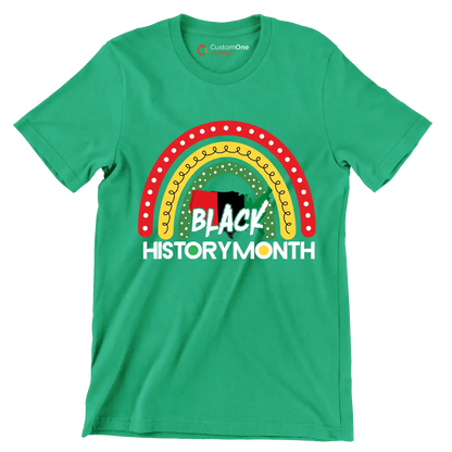 Black history month - Martin Luther King T-Shirt-Green-S-Custom One Express