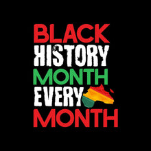 Black history month every month - Martin Luther King T-Shirt-Black-S-Custom One Express