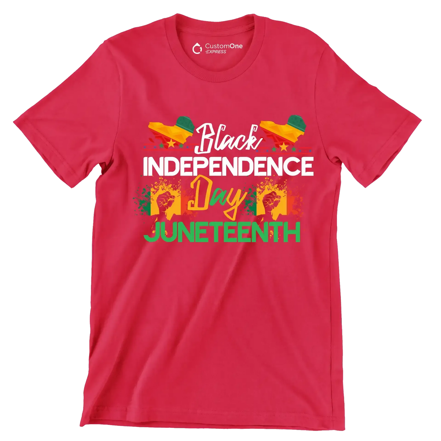 Black independence day juneteenth - Martin Luther King T-Shirt-Red-S-Custom One Express